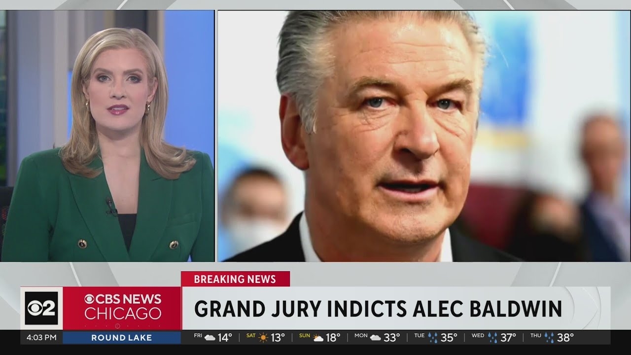 Grand jury indicts Alec Baldwin for manslaughter in Rust set shooting