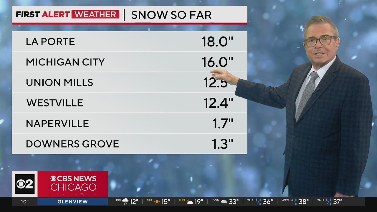 Heavy lake effect snow slamming parts of Northwest Indiana