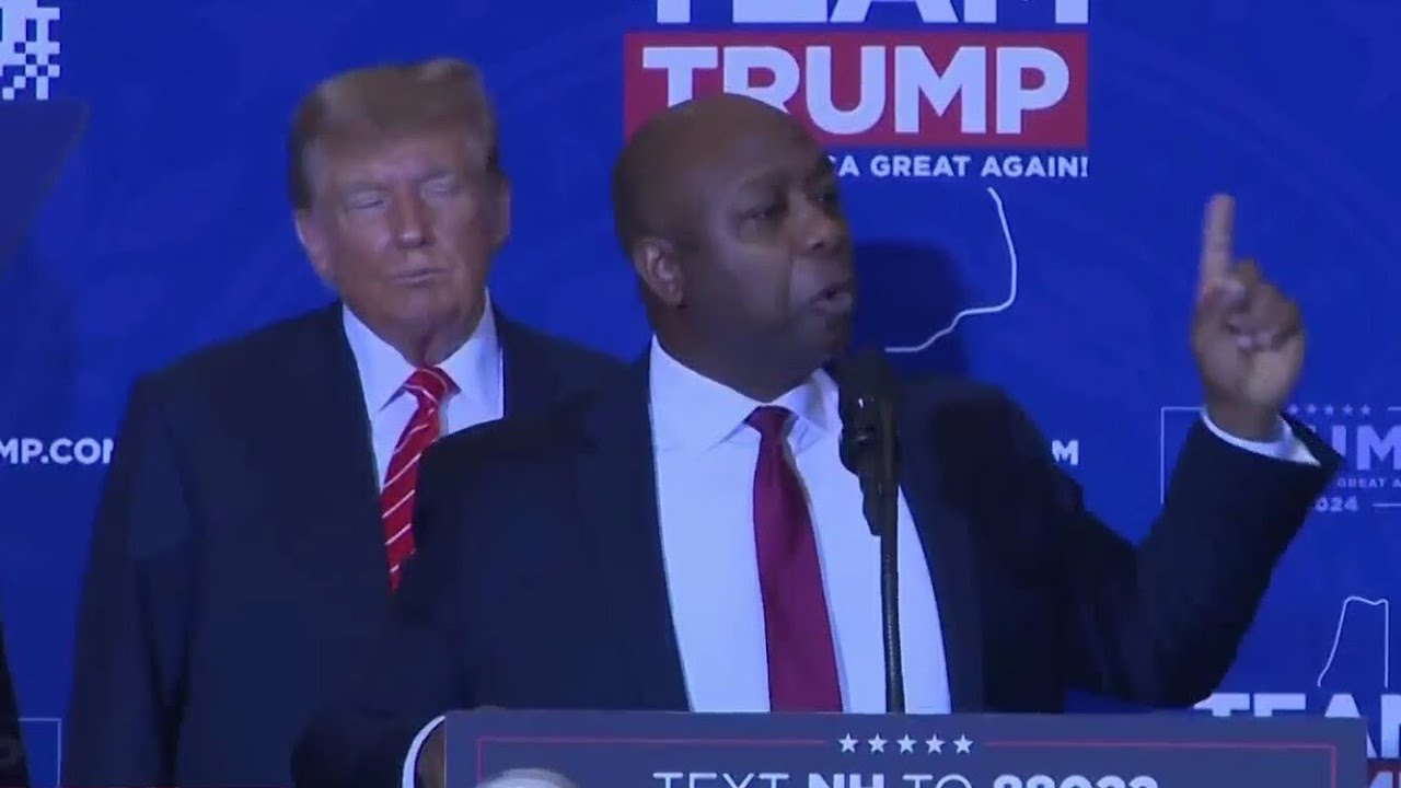 Sen. Tim Scott endorses Trump ahead of primaries in New Hampshire