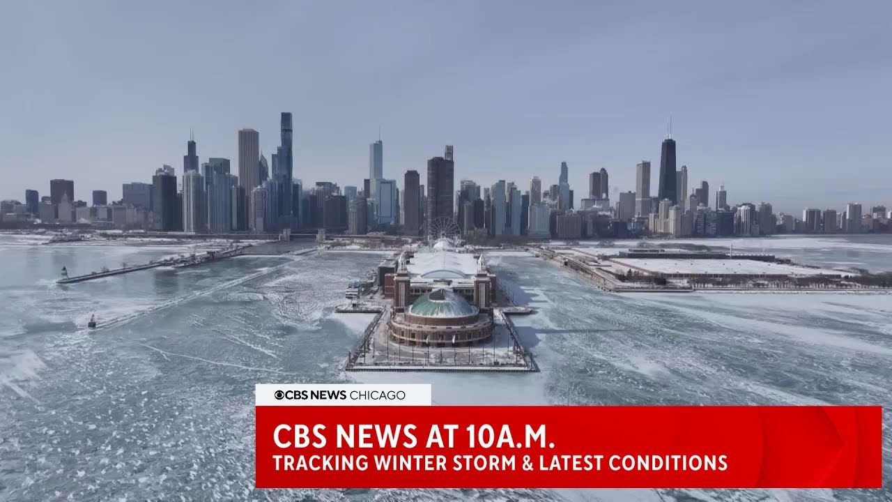 CBS News Chicago: Tracking another winter storm to round out the week and latest conditions