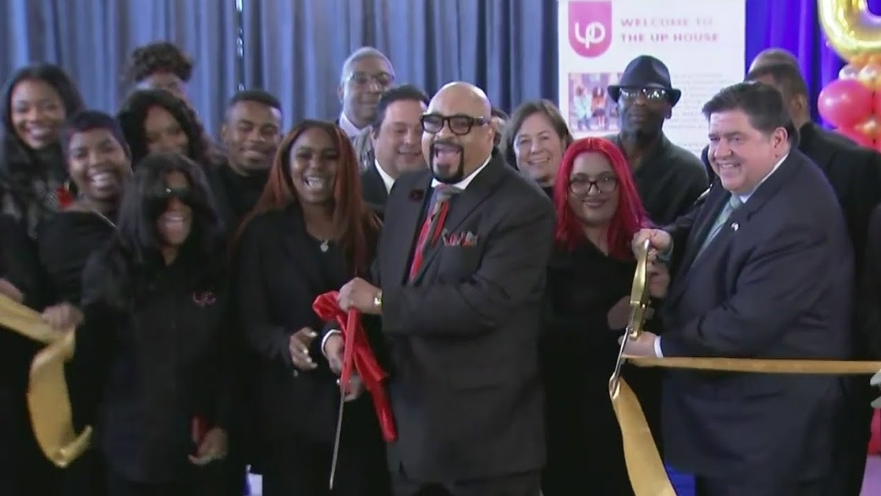 Gov. Pritzker on hand to open UP House for women transitioning out of DCFS