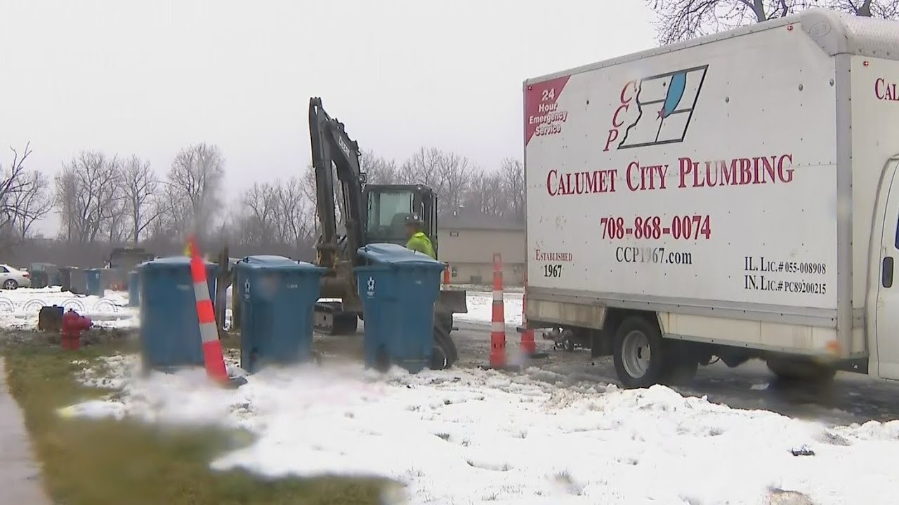 Another water main breaks in south Chicago suburb
