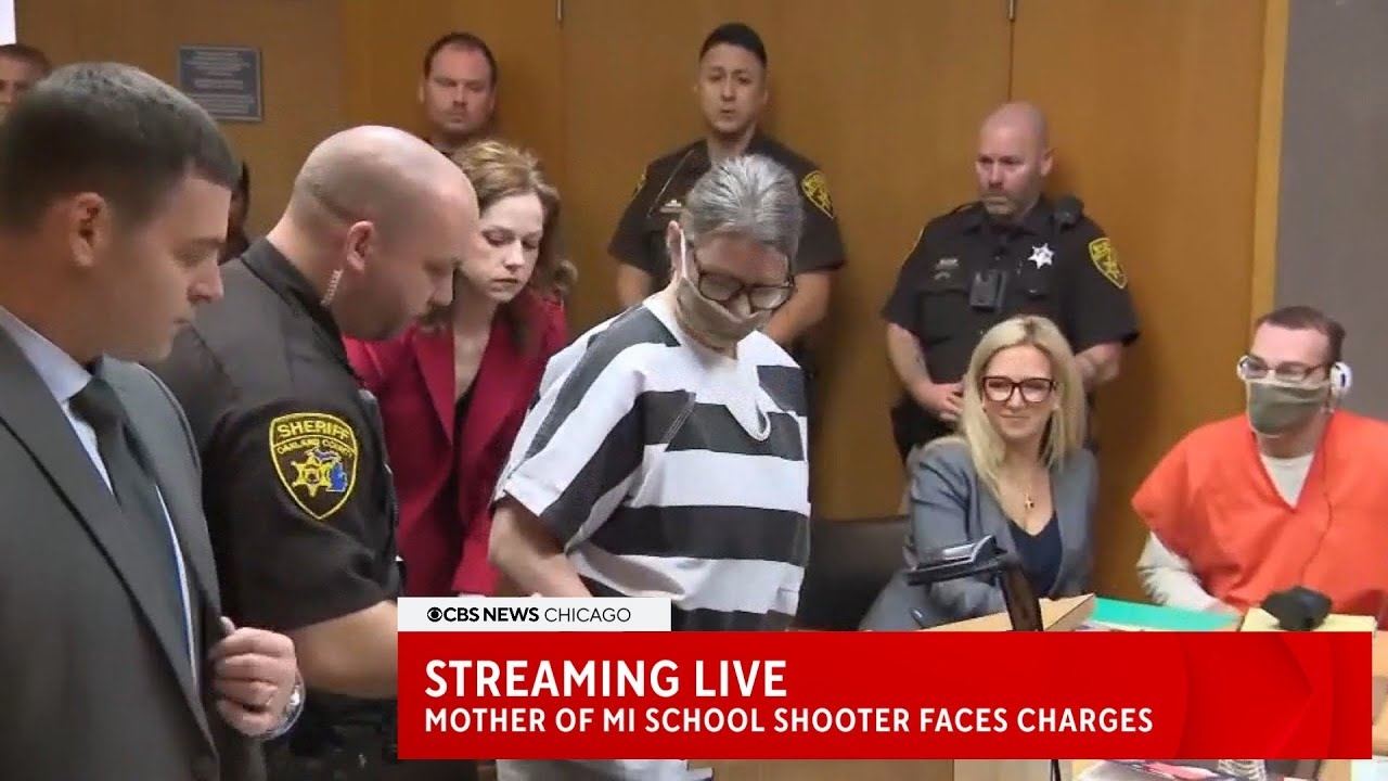 Streaming Live: Mother of Oxford, MI school shooter faces involuntary manslaughter charges