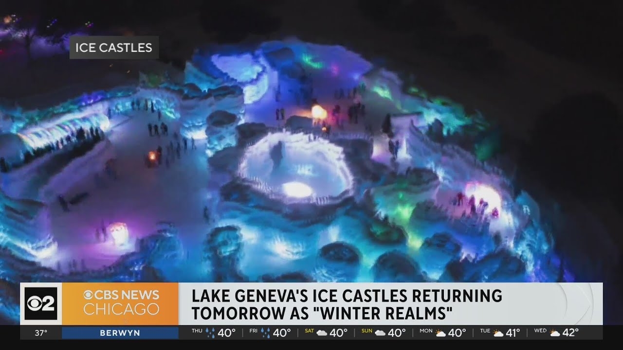 Lake Geneva's ice castles returning as new "Winter Realms"