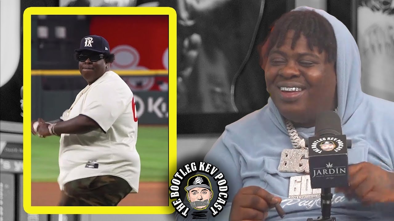 BigXthaPlug on Throwing 1st Pitch at Texas Rangers Game