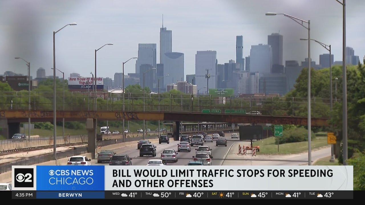 Proposed legislation would limit traffic stops for speeding and other offenses