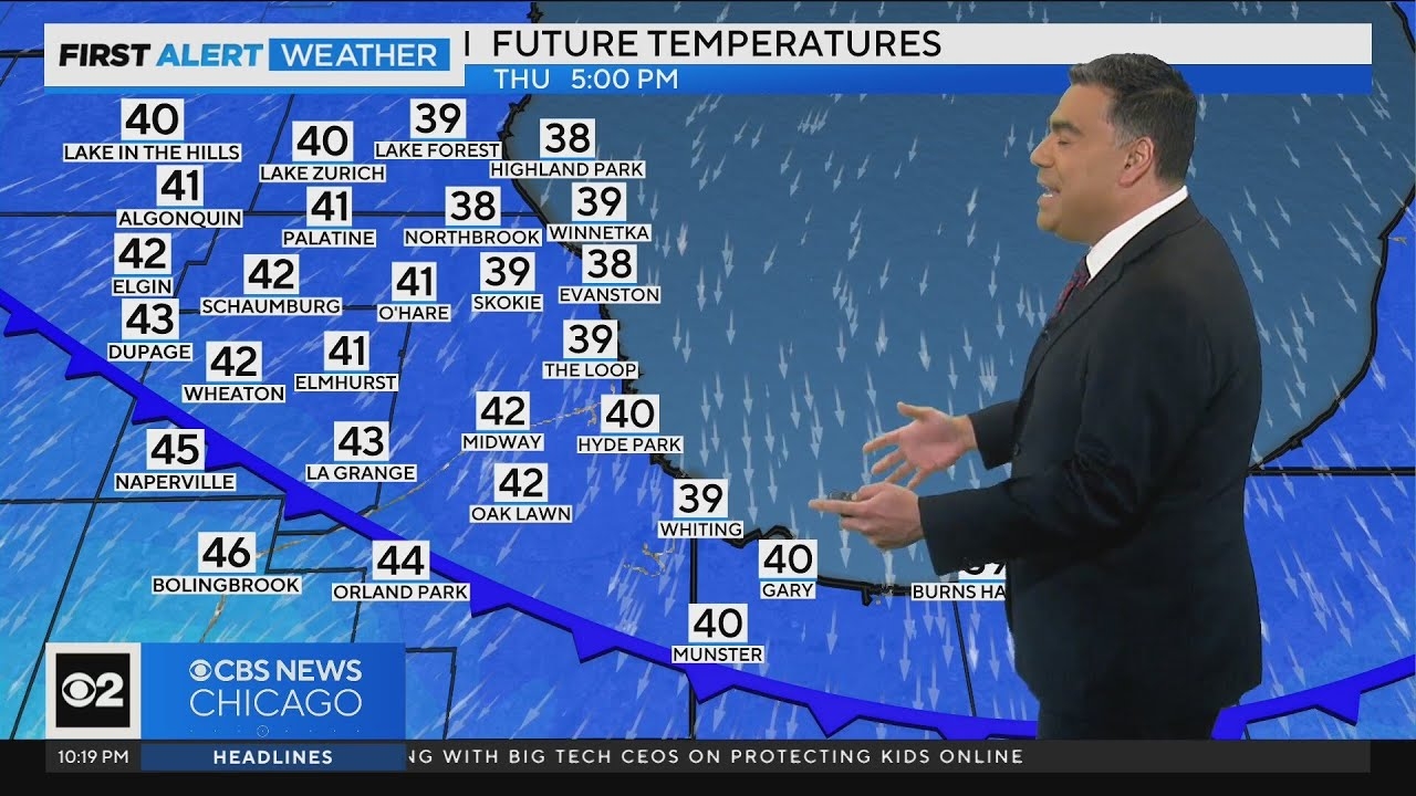 Highs in 40s for days to come