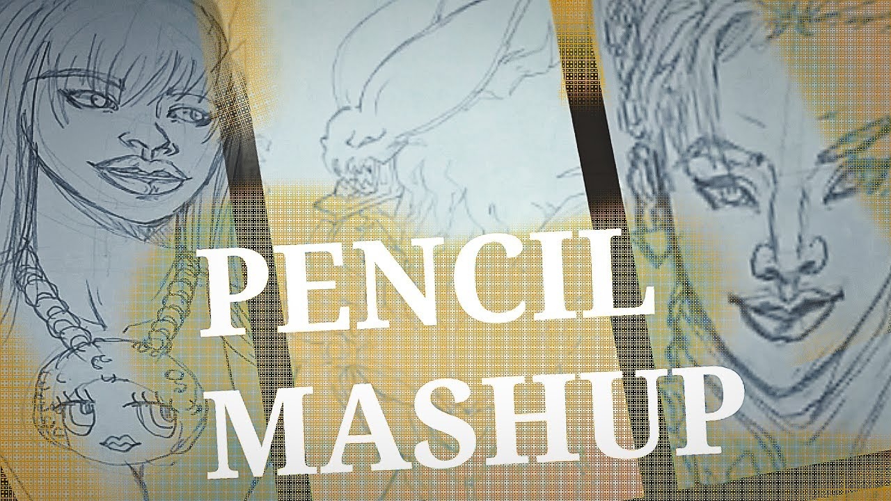 Ice Spice X Shn X Bangchan Pencil Sketchdump