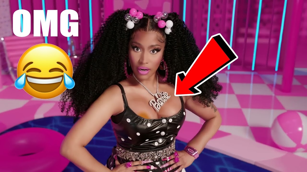 (18 Mistakes) In Barbie World (With Aqua) - Nicki Minaj, Ice Spice New Official Music Video - Sins B