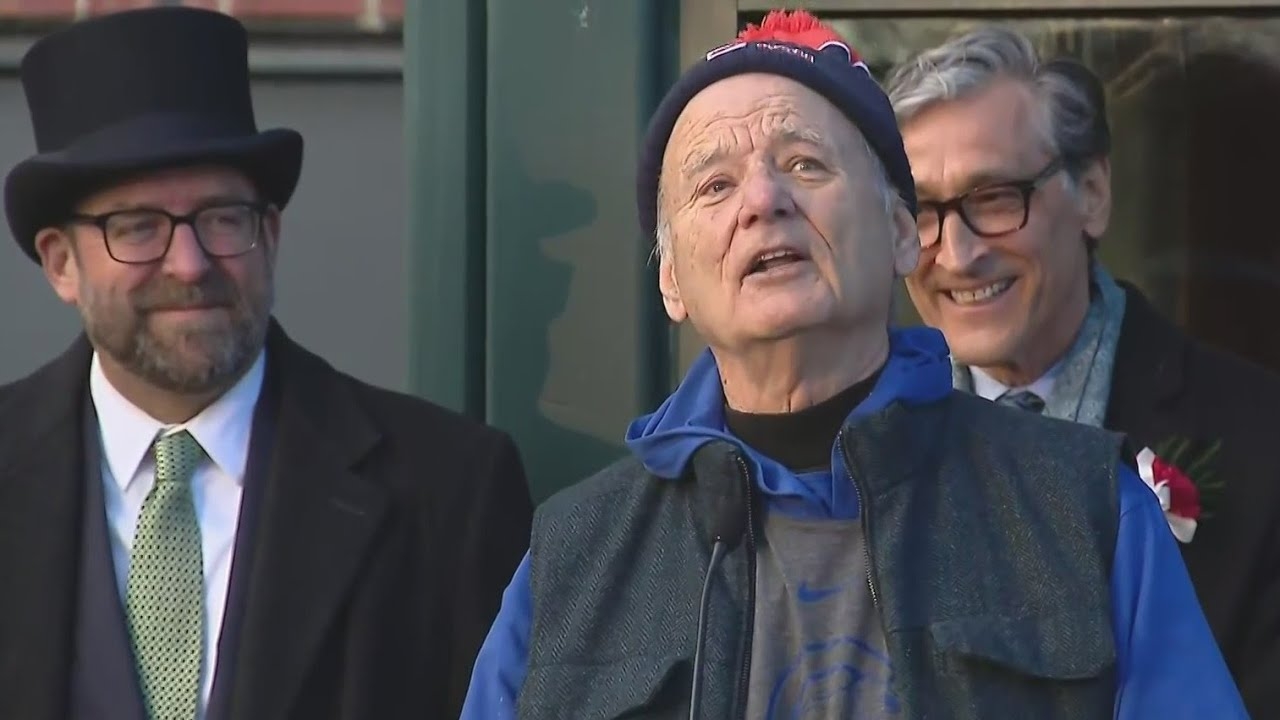 Bill Murray honors the late Harold Ramis on "Groundhog Day"