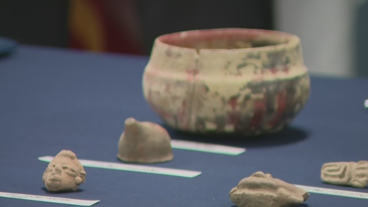 1,700-year-old artifacts illegally headed to Illinois head back to El Salvador