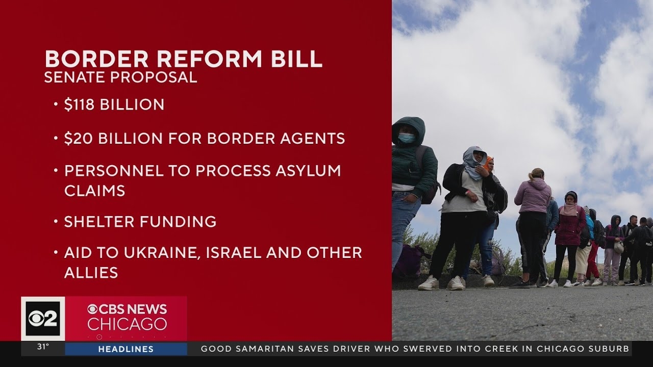 Senate unveils border reform bill