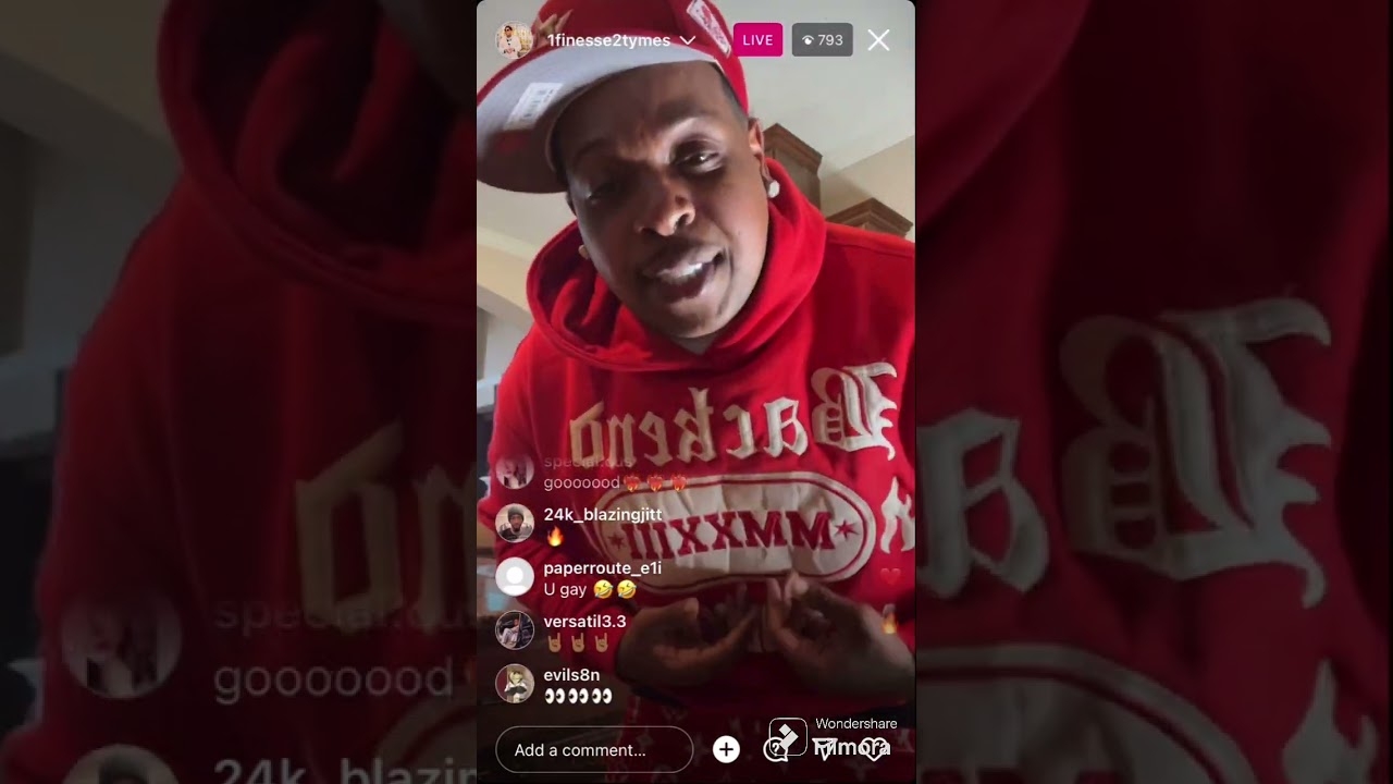 Finesse2tymes Goes Off On HoneyKombBrazy Dj Akademiks Saycheese and 1090 Jake