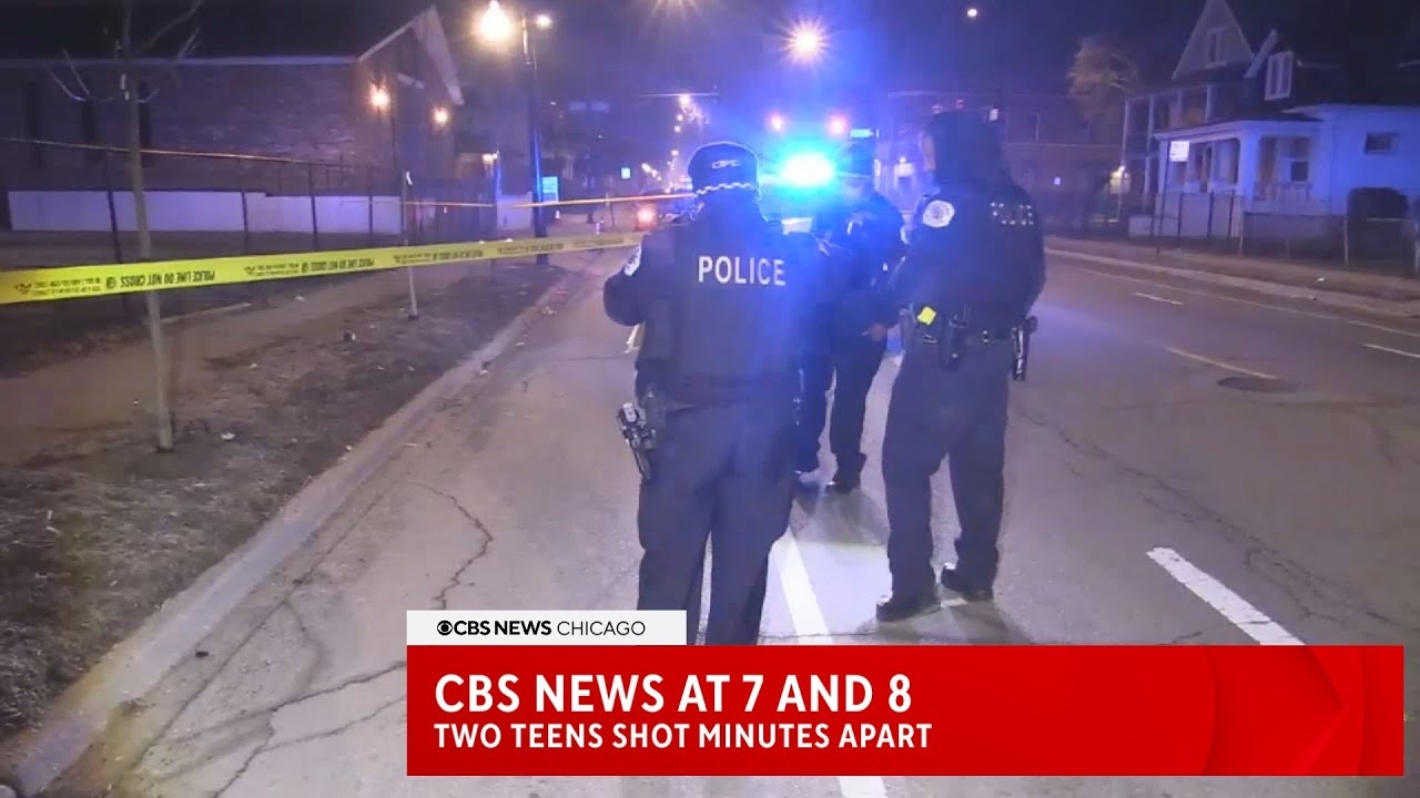 CBS News Chicago: 15-year-old shot getting off CTA bus, 17-year-old shot on sidewalk on South Side