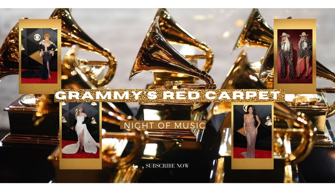 2024 Grammy's Red Carpet | Taylor Swift | Miley Cyrus | Ice Spice