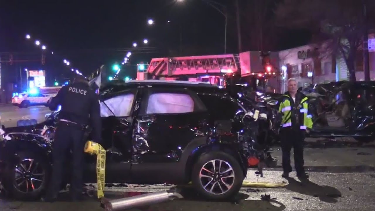 1 dead, 6 hurt in Southwest Side crash