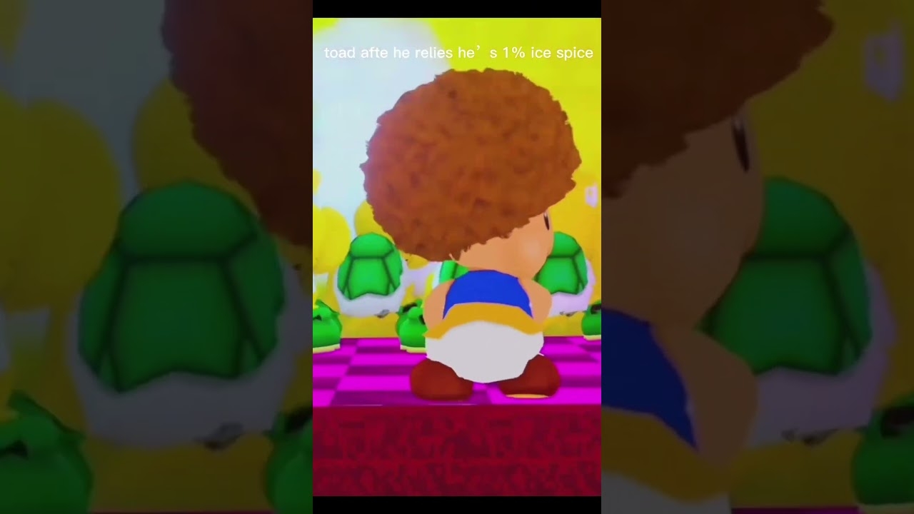 Toad after you realize that he s one percent ice spice certified bootleg