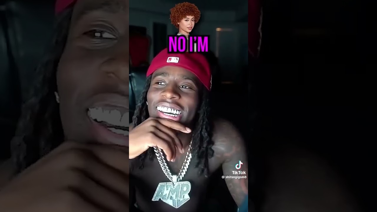 Kaicenat showed ice spice his new 50k grills #shorts