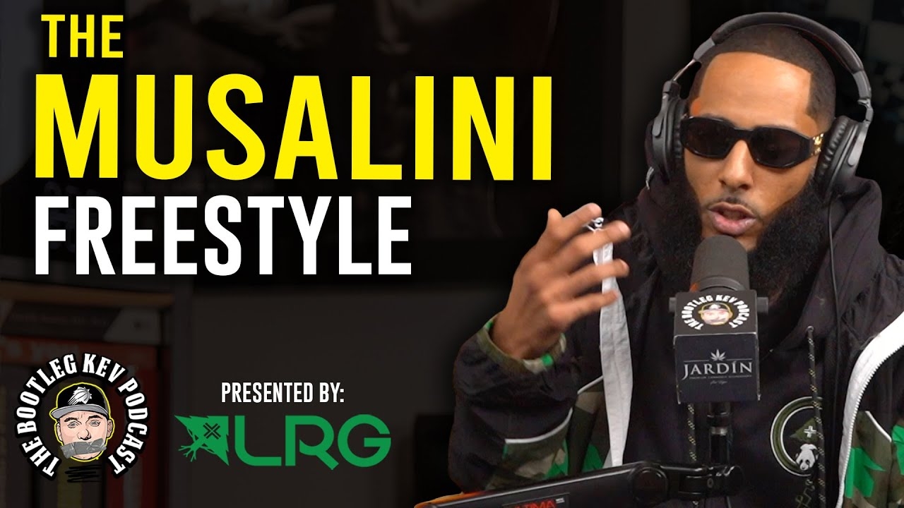 The Musalini Freestyle on The Bootleg Kev Podcast