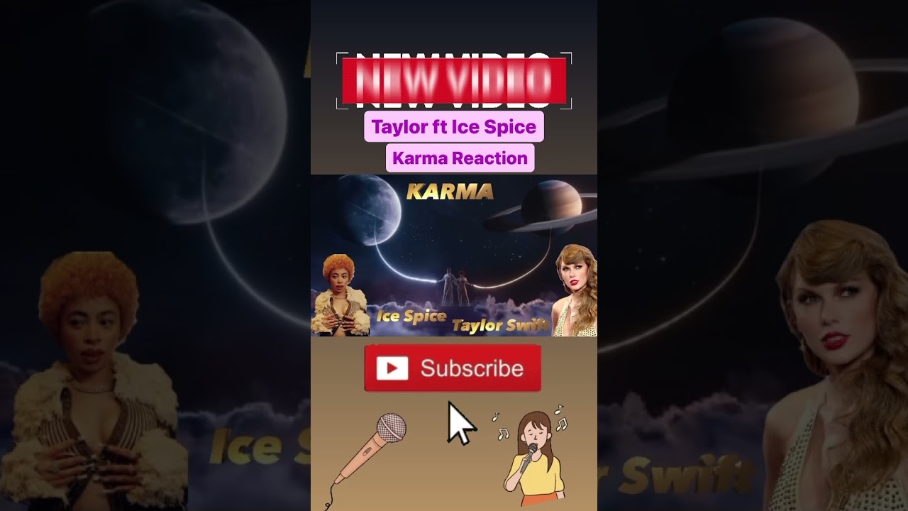 Taylor Swift -Karma Reaction #taylorswift #karma #tsmidnights #icespice