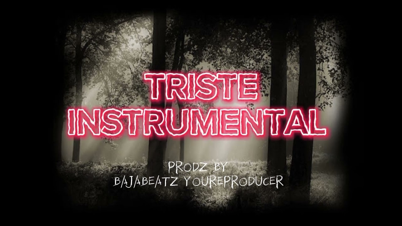 INSTRUMENTAL TRISTE/TYPEBEAT TRISTE/LOVE TRISTE/2024(EMOTIONAL BEAT RAP)