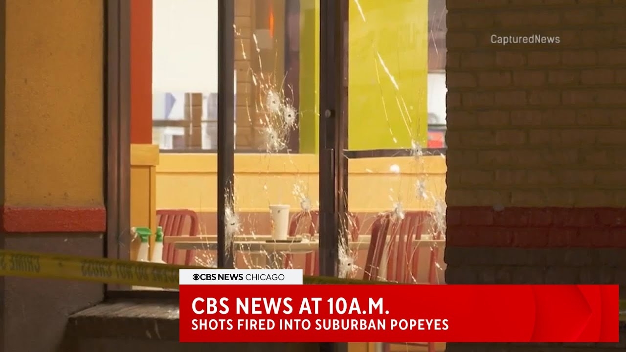 CBS News at 10a.m: Witnesses describe moments shots were fired into suburban Popeyes
