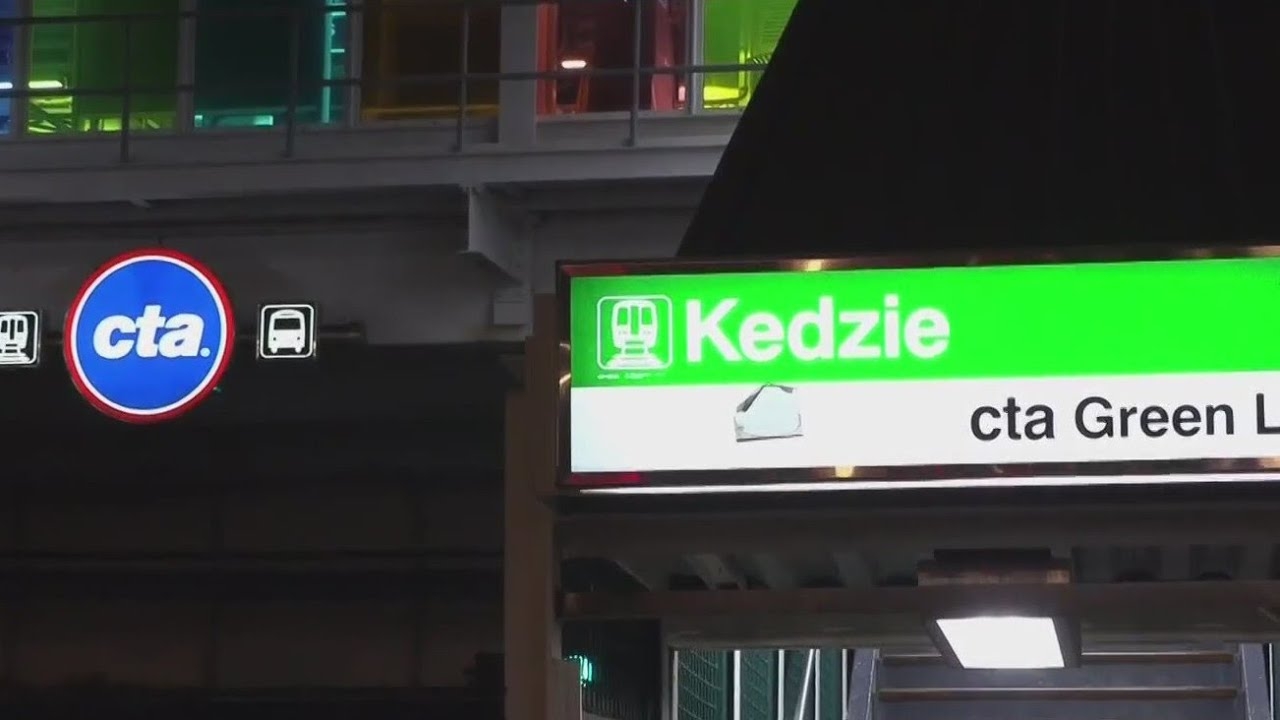Woman falls onto Green Line tracks, then nearly two stories below near Kedzie stop