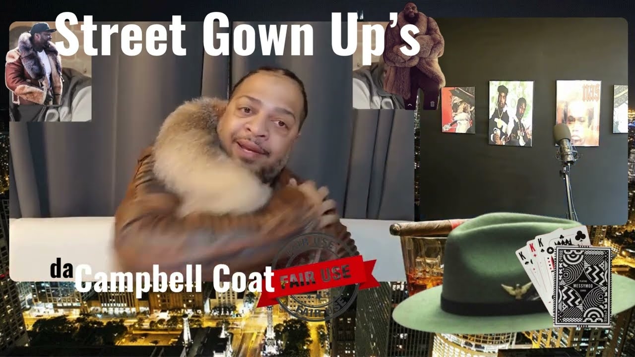 HASSAN CAMPBELL FAKE FURR COAT FLEXING LOL