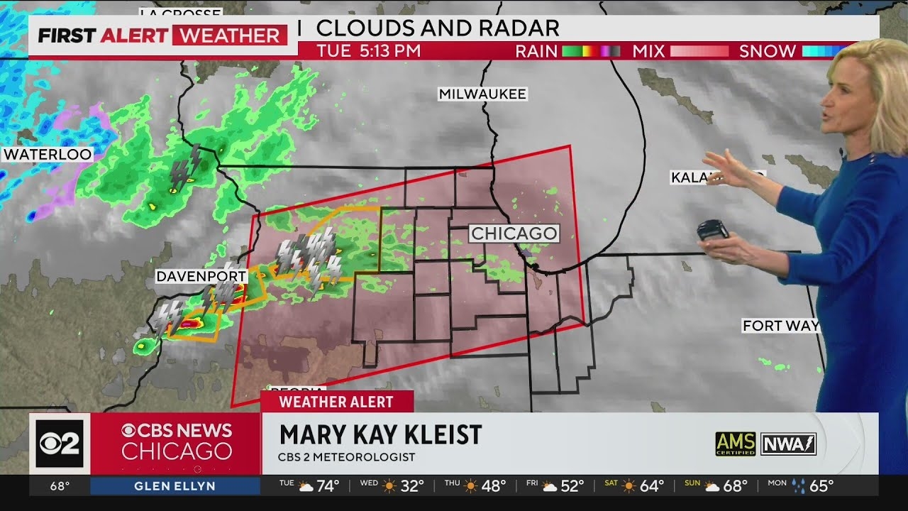 Dangerous storms coming to Chicago area with cold front