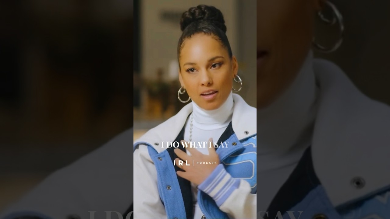 THAT PART! do what you say youre going to do. @aliciakeys with a WHOLE word on IRL podcast