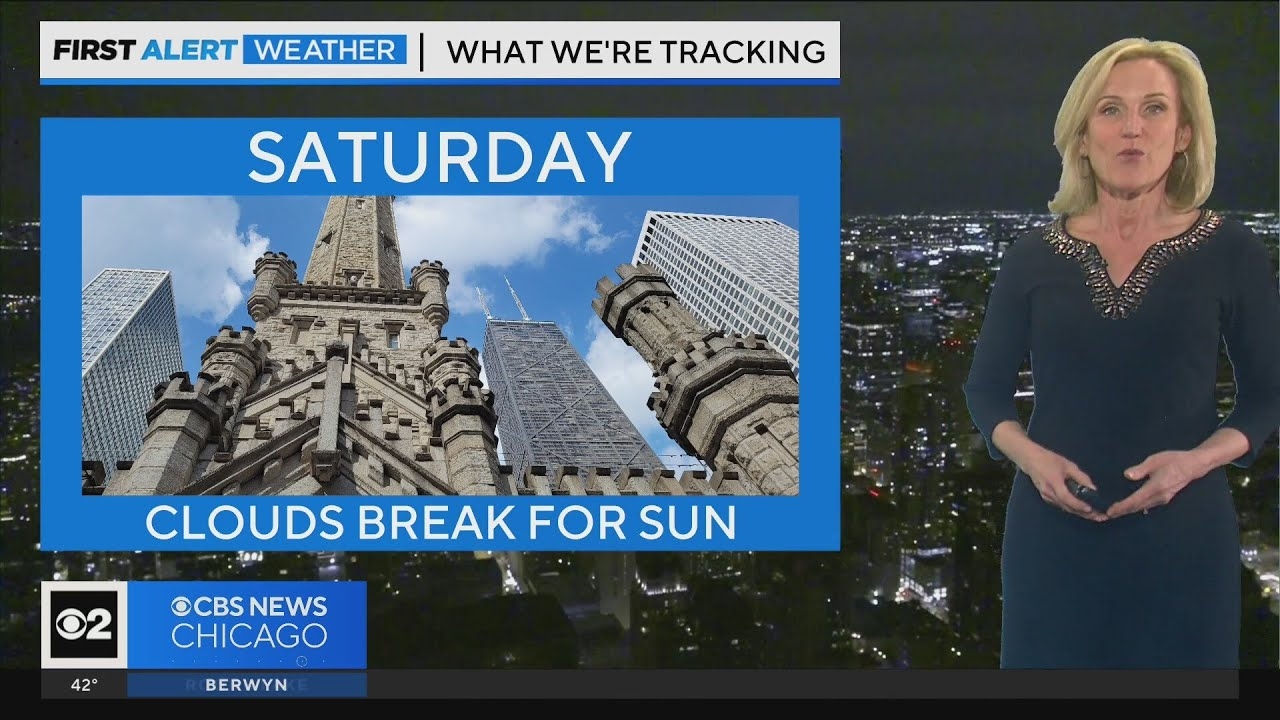 Warmup this weekend, clouds break for sun on Saturday
