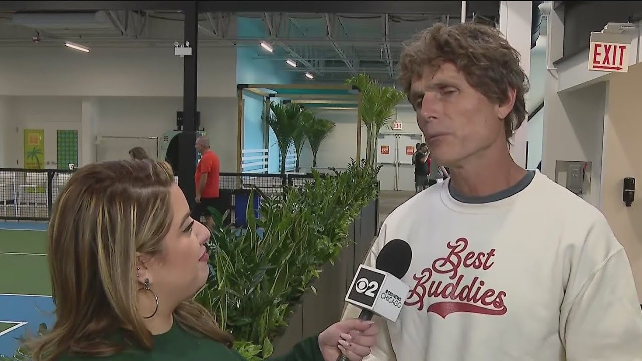 Pickleball birthday celebration for Chicago chef supporting Best Buddies