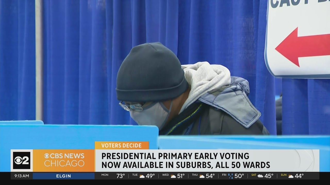 Chicago, Cook County suburbs expand early voting for March 19 primary elections