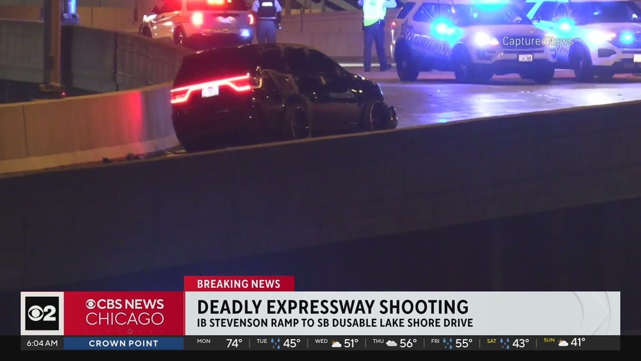 1 person shot, killed on Chicago expressway ramp