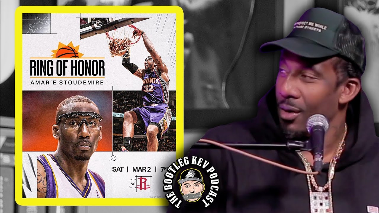 Amar'e Stoudemire Thanks Phoenix Suns Fans after Ring of Fire Induction