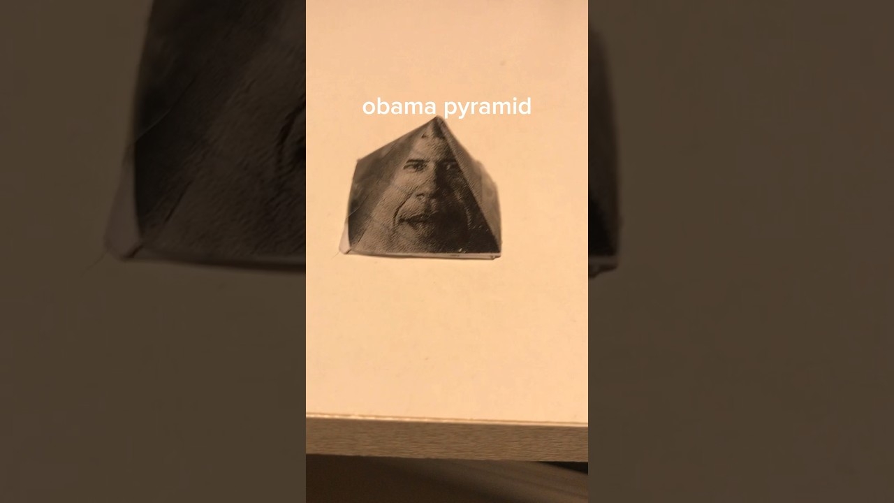 Obama pyramid #obama #icespice #art