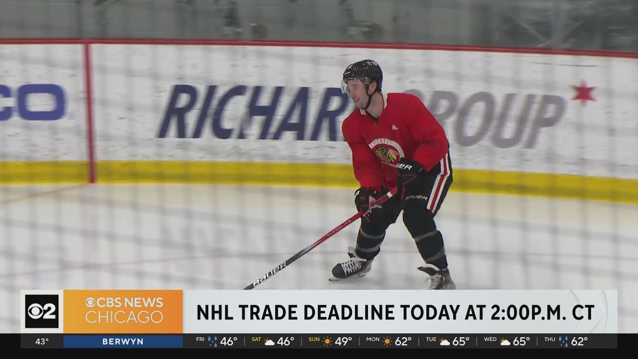 NHL trade deadline day. What will the Blackhawks do?