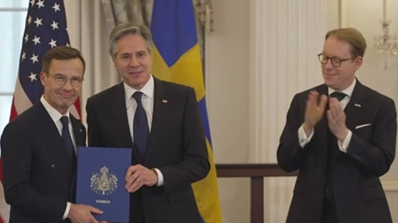 Sweden becomes 32nd member of NATO