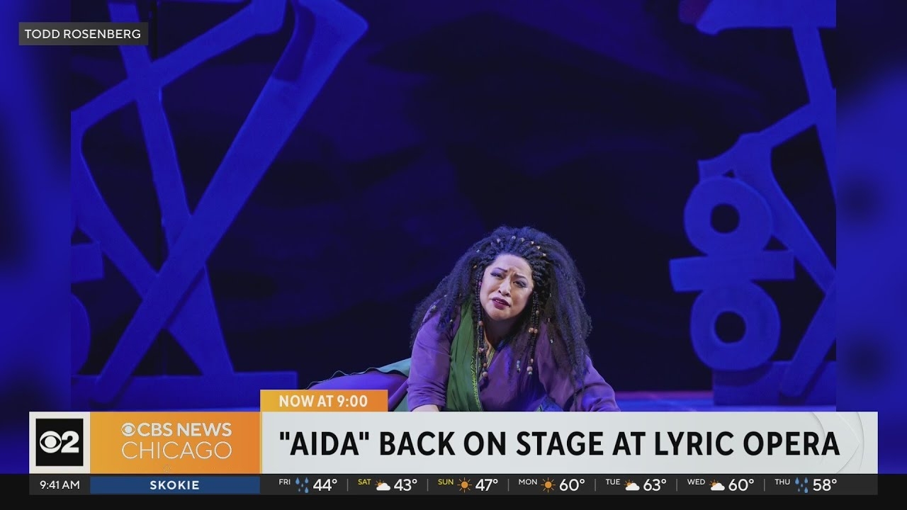 "Aida" returns to the Chicago stage at Lyric Opera