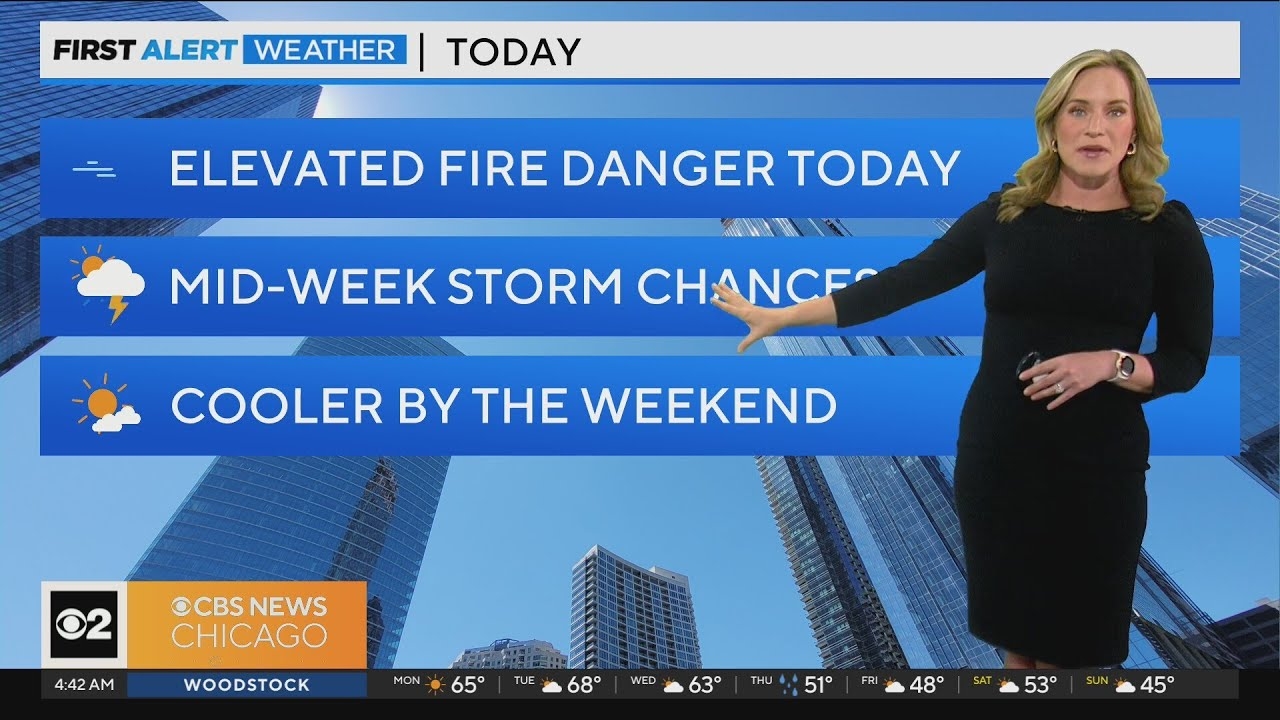 Sunny, warm day ahead in Chicago