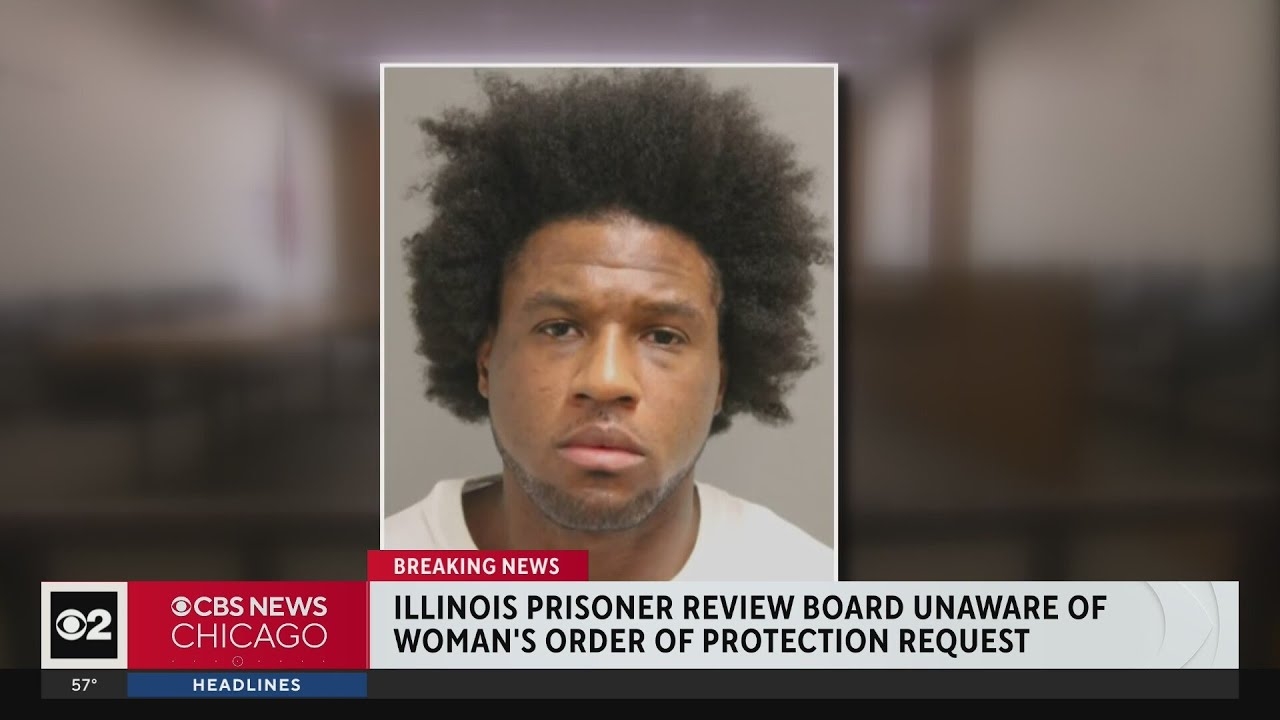 Illinois Prisoner Review Board unaware of woman's order of protection request
