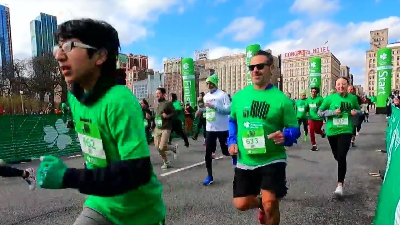 Shuffling into spring with Chicago's Shamrock Shuffle