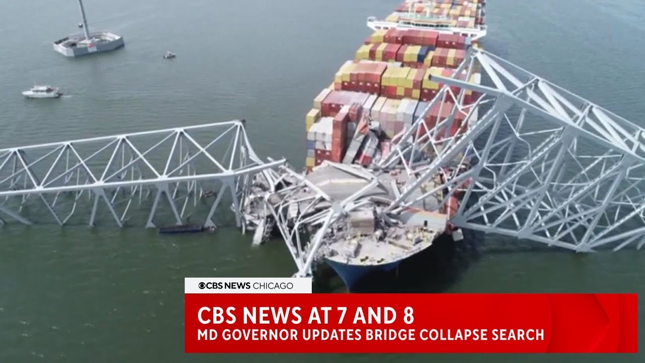 CBS News Chicago: Search for survivors suspended in Baltimore as we await word from Governor