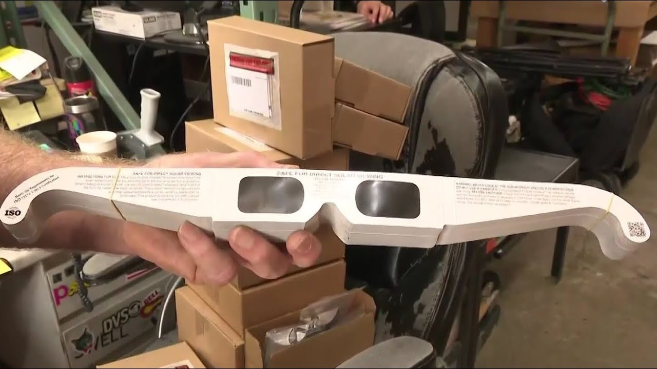 Doctors advising people viewing solar eclipse to protect their eyes