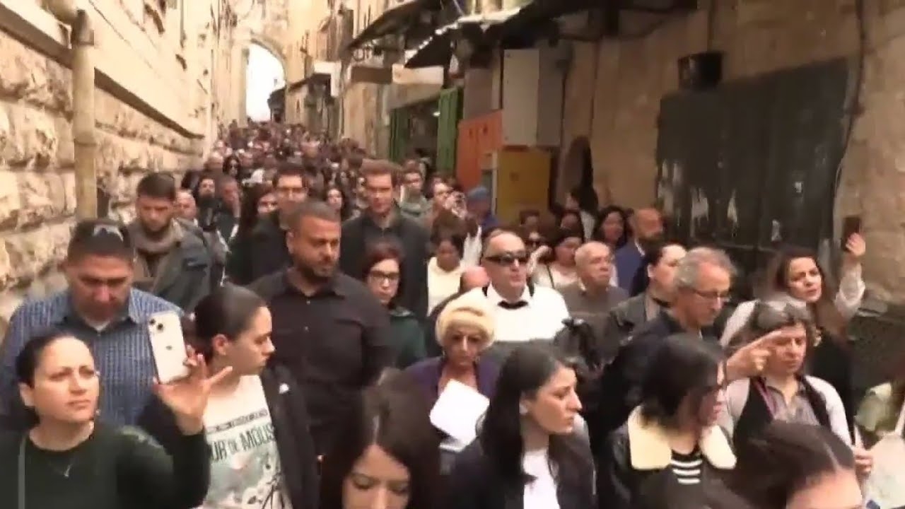 Fewer Christian pilgrims in Jerusalem for Easter due to Israel-Hamas war