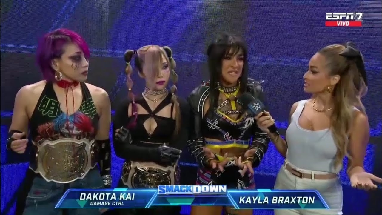 Dakota Kai habla sobre Jade Cargill en Backtage - WWE Smackdown 29/03/2024 (En Espaol)