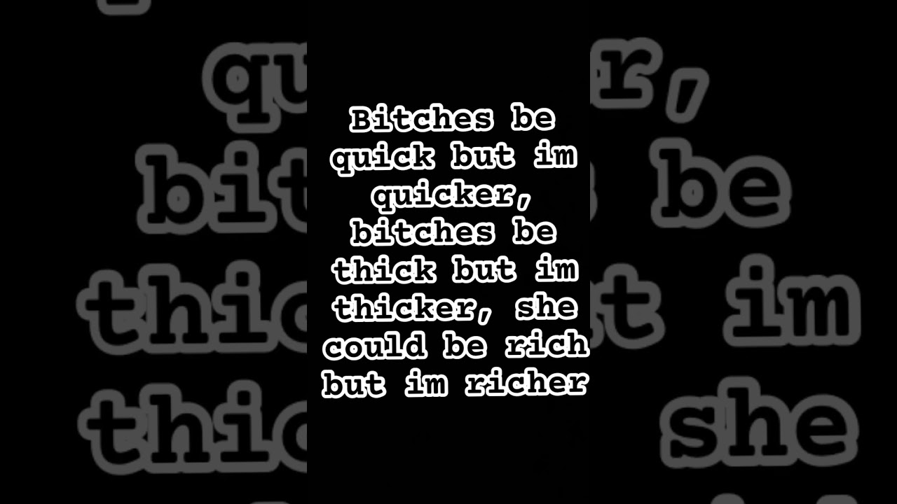 Ice spice (think you the s) lyrics
