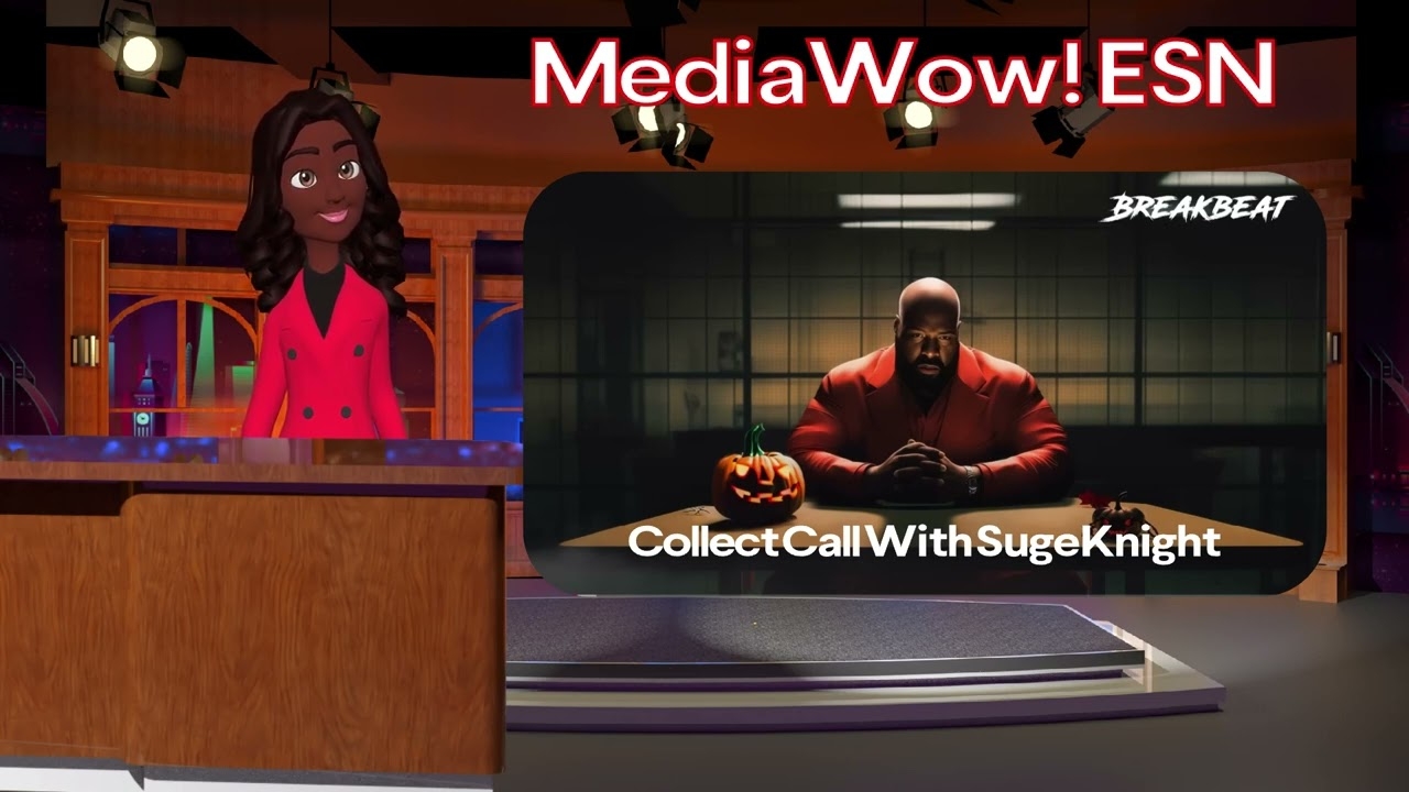 Media Wow! ESN Cartoon Hip Hop News -Suge Knight