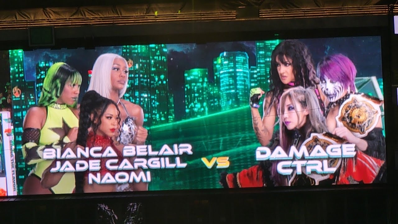 Bianca Belair, Jade Cargill & Naomi's Entrance, Wrestlemania 40