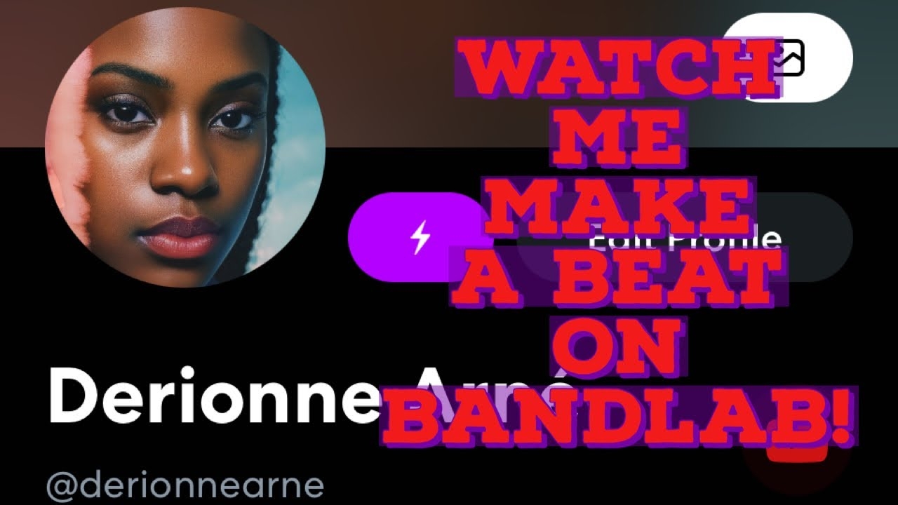 WATCH ME MAKE A BEAT ON BANDLAB! (Easiest way to make a beat)
